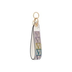 Victoria's Secret Keycharm / Wristlet Rhinestone Strap Multi-Color NEW